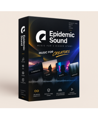 Epidemic Sound Premium Tunisie – 1 Mois