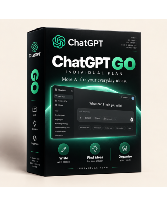 ChatGPT Go 1 Mois en Tunisie | Abonnement ChatGPT
