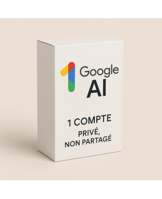 Google One AI (12 Mois)