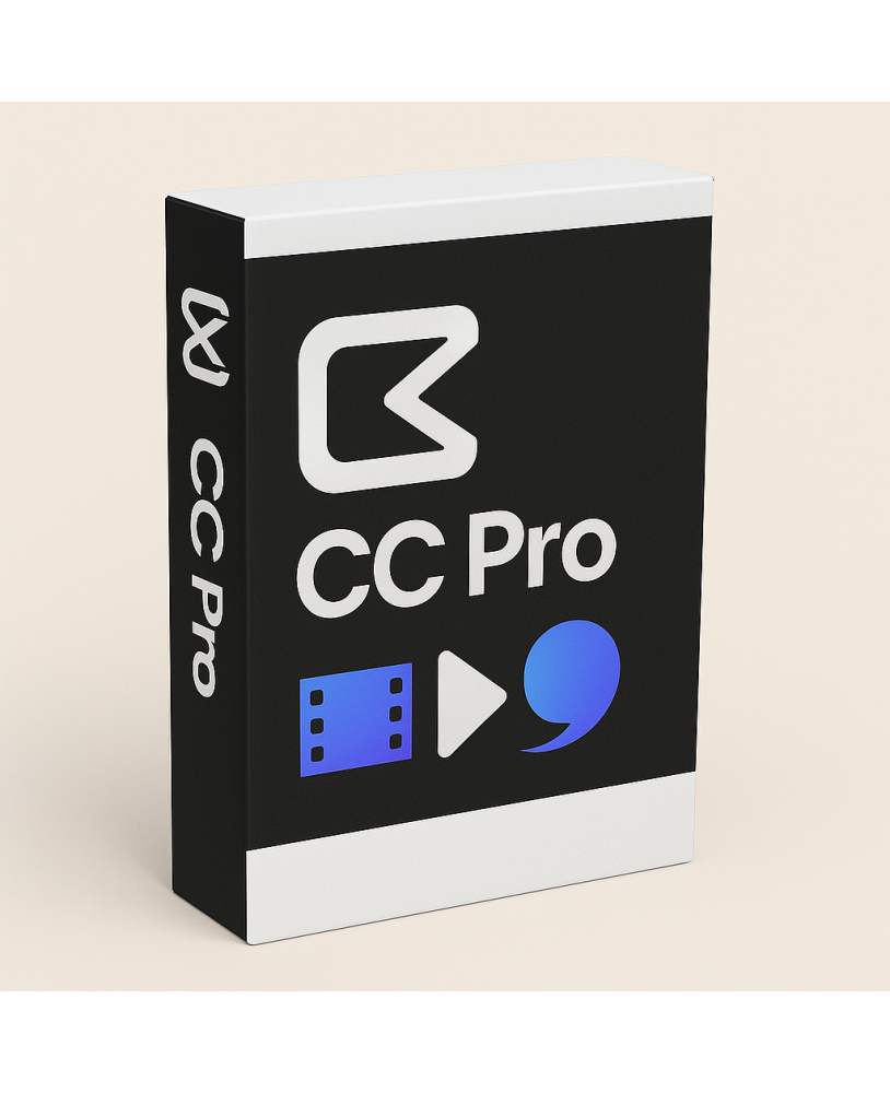 CapCut Pro 1 Mois – Abonnement Premium